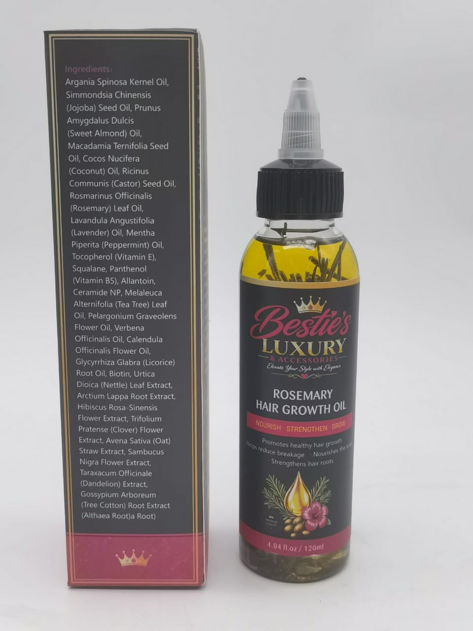 Bestie's Luxury Rosemary Hair Growth Oil- 120 ml