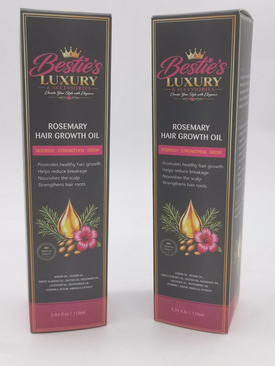 Bestie's Luxury Rosemary Hair Growth Oil- 120 ml